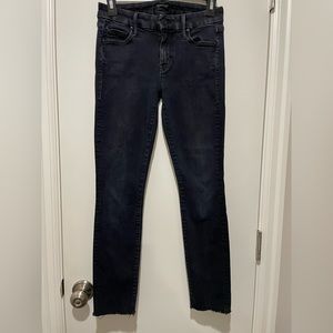 Mother dark blue jeans